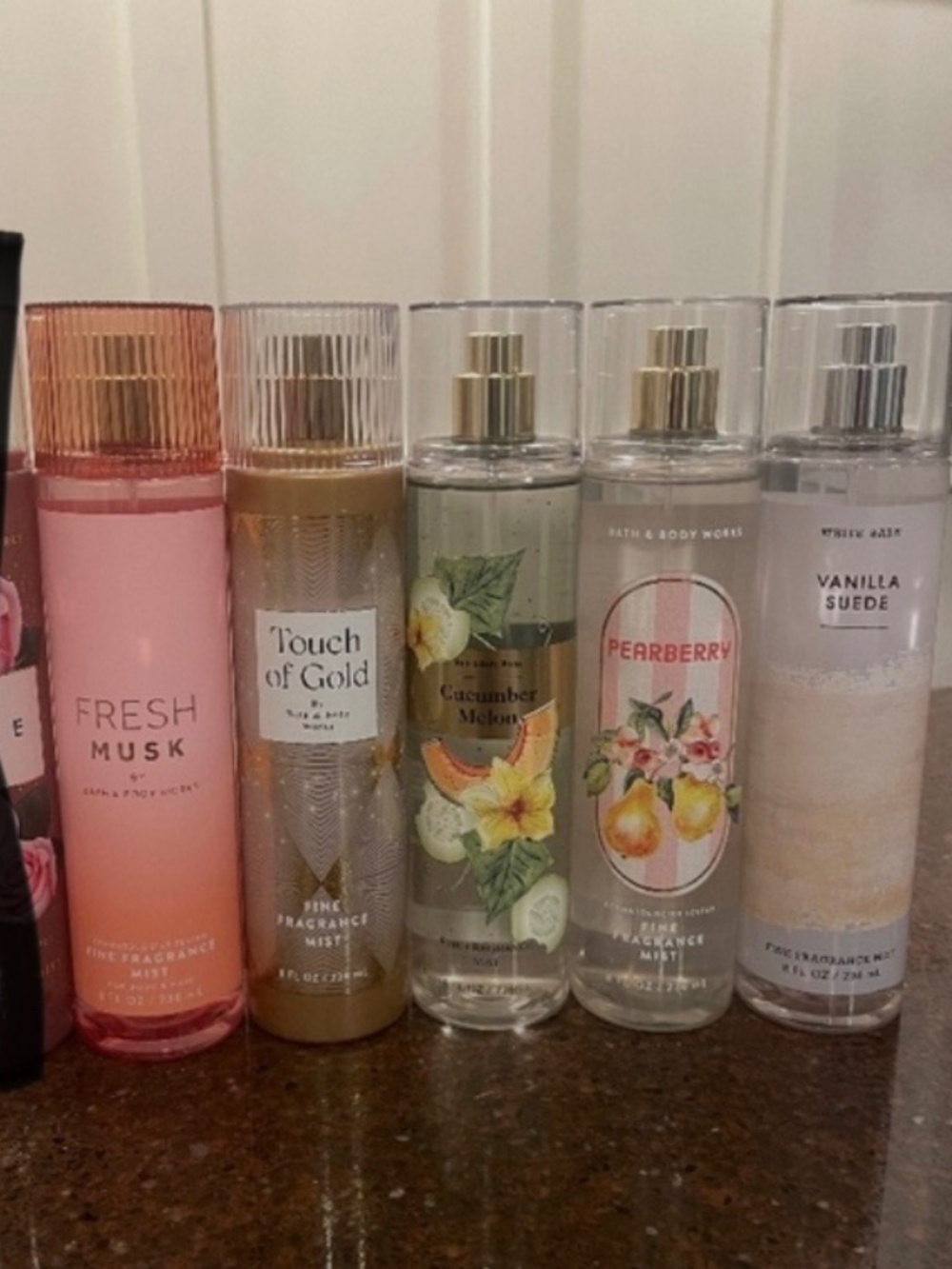 Bath and Body Works SET of 5 Fragrance Mists -NEW-Option to Choose Three